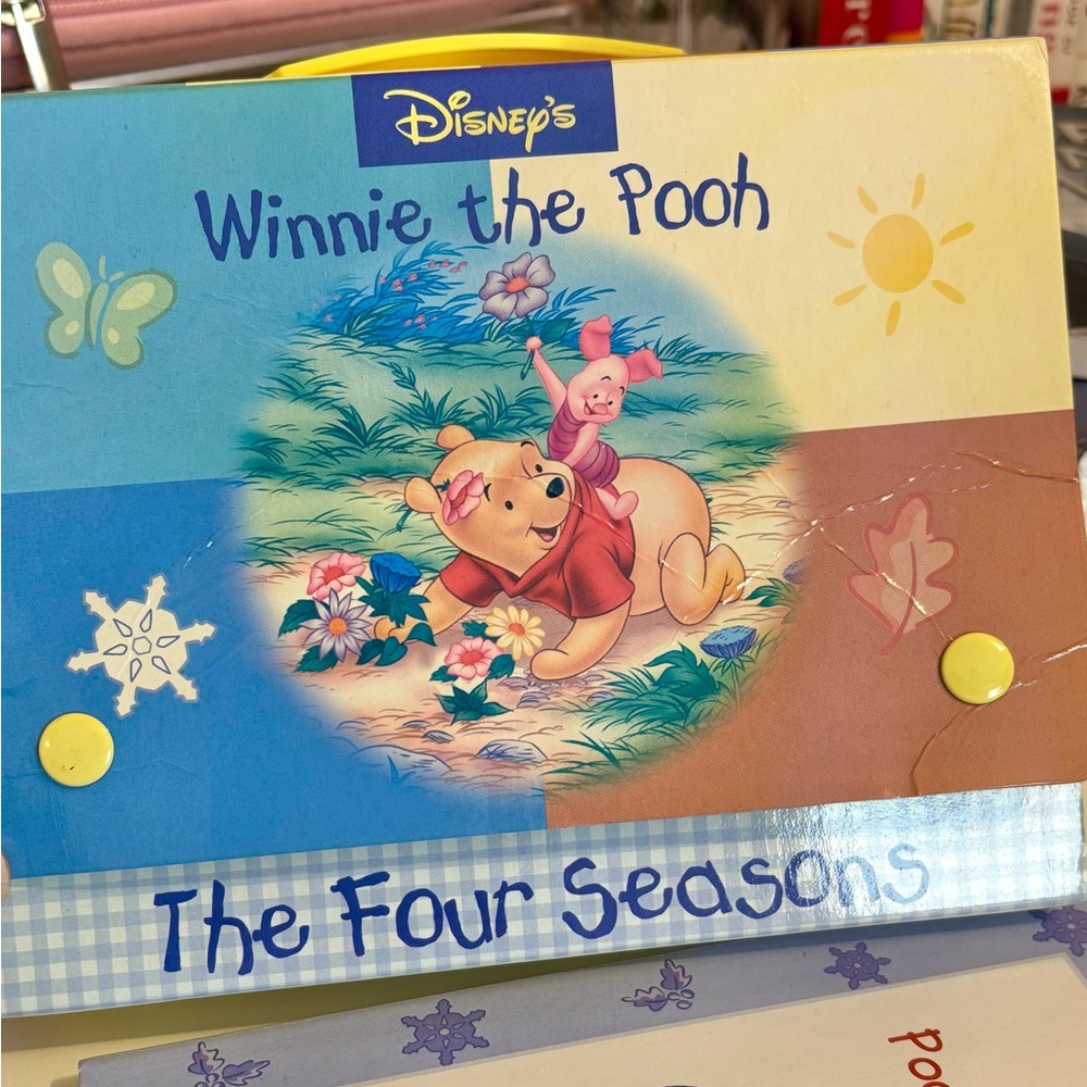 Disney Winnie the Pooh Four Seasons Boxed Book Set of 4Spring Summer Fall Winter
